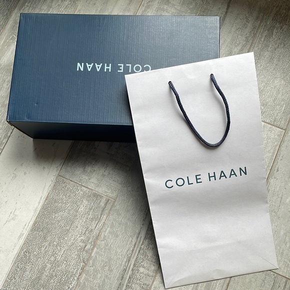 1-2pcs Cole Haan Auth Shoe Box & Bag 2 pcs bundle - Picture 1 of 13